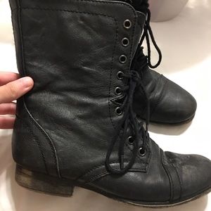 Madden Girl combat boots